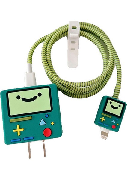 Oyun Konsolu Yumuşak Silikon Şarj Cihazı Koruyucu Kılıf 18W-20W Hızlı Şarj Korumalı Şarj Cihazı Kılıfı (Yurt Dışından)