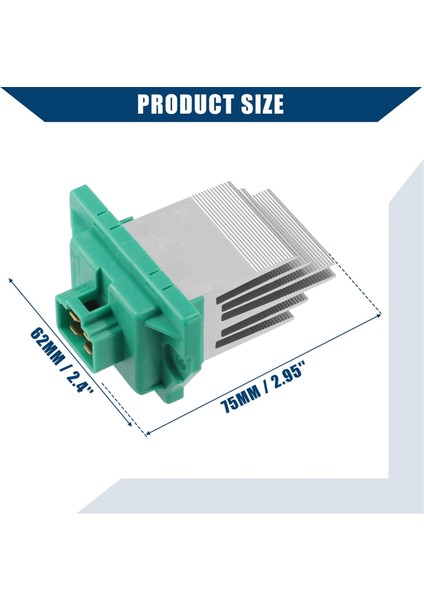 Hyundai Kia 2012-2016 Için Araç Klima Hava Isıtma Üfleyici Motor Direnci Üfleyici Direnci 972351U000 (Yurt Dışından) modelleri