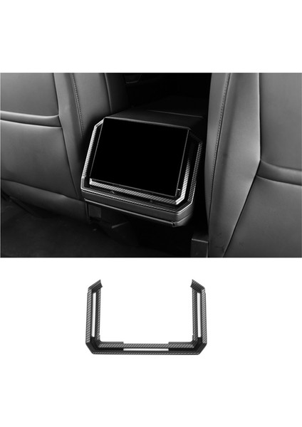 Tesla Cybertruck 2024 2025 Aksesuarları Için Arka Klima Havalandırma Çıkış Kapağı Döşemesi Mat Karbon Fiber (Yurt Dışından) fiyatları