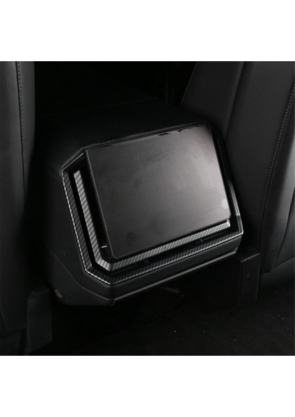 Tesla Cybertruck 2024 2025 Aksesuarları Için Arka Klima Havalandırma Çıkış Kapağı Döşemesi Mat Karbon Fiber (Yurt Dışından) fırsatları