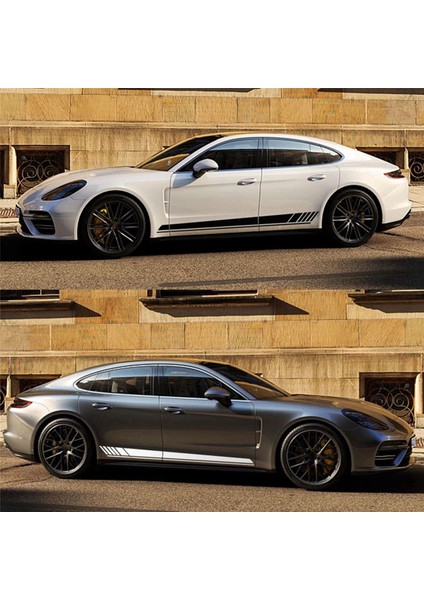 Vinil Vücut Çıkartmaları Spor Yarış Uzun Amg Evrensel Dıy Styling Araba Çıkartmaları Şerit 2 Adet 220X14 cm (Yurt Dışından) fırsatları