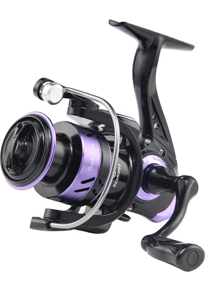 Ultra Hafif Döner Makara 5.2:1 Dişli Oranı Tatlı Su Tuzlu Su Sörf Balıkçılığı Makaraları, Maksimum Sürtünme 11 Lbs, Buz Balığı Makarası PW500 (Yurt Dışından)