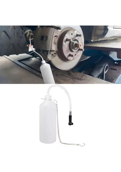 Fren Hidroliği Hava Alma Şişesi 1l Fren Hava Alma Alet Seti Esnek Otomatik Fren Hidroliği Çıkarıcı Fren Sistemi (Yurt Dışından) fırsatları
