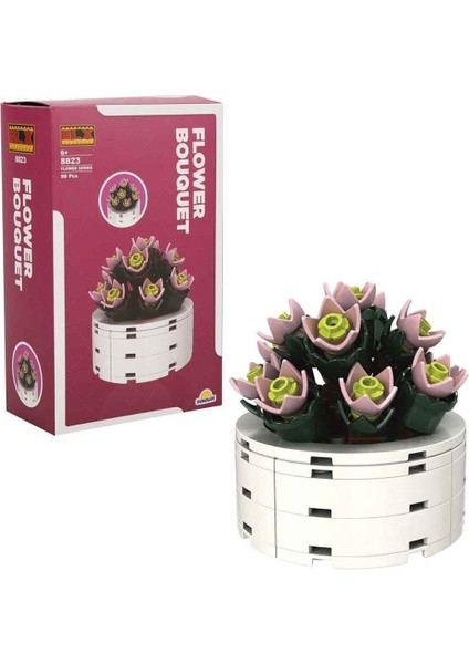 4689 Blx Gül Buketi 98 Parça -Sunman indirimleri