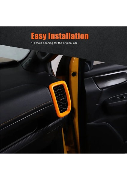 Ford Ranger 2023 2024 Araç Gösterge Paneli Yan Klima Çıkışı Çerçeve Kapağı Döşeme Iç Aksesuarlar Turuncu (Yurt Dışından) fiyatları