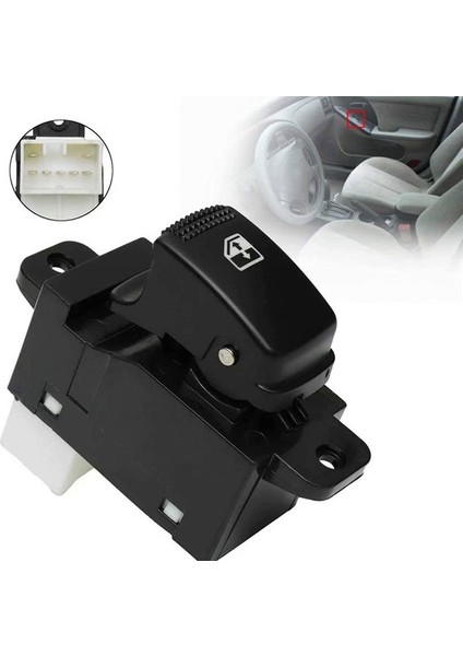 Hyundai Elantra Sonata Kia Optima Rio Sedona Spectra 93580-3D000 Için Yolcu Sağ Tarafı Elektrikli Cam Anahtarı (Yurt Dışından) indirimleri