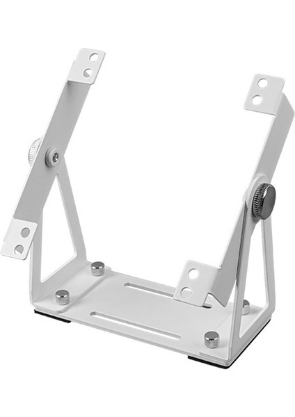 Çok Amaçlı Fan Montaj Standı Pc Kasası Harici Soğutma Fanları Braketi 120 ve 140 mm Pc Fanları Için, 360 Derece Dönüş Beyaz (Yurt Dışından)