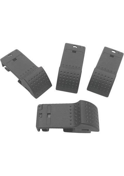 4 Adet Kapı Mention Kapı Kilidi Pim Kapağı Kapı Kilidi Düğmeleri Vida Olmadan Citroen Zx Elysee Araba Stili Siyah (Yurt Dışından)