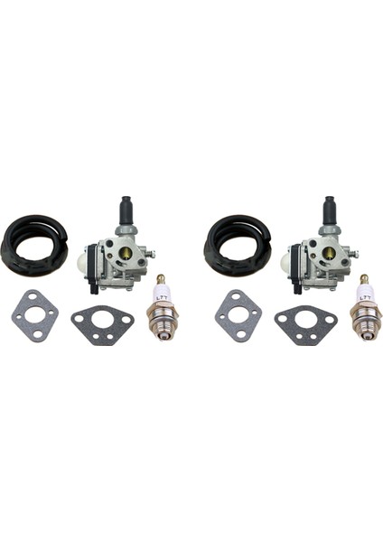 Kawasaki TH43 TH48 KBH48A Trimmer Karbonhidrat Parçaları Için 2x Karbüratör Conta Takımı (Yurt Dışından)