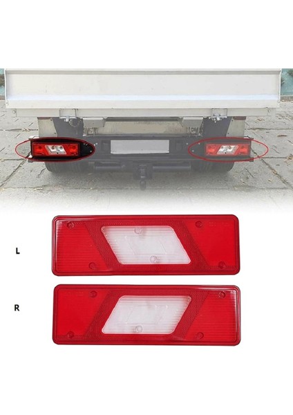 Ford Transit Mk8 2014 ve Sonrası Damperli Kamyon Sol Arka Tampon Reflektör Arka Stop Lambası Mercek Kapağı (Yurt Dışından) fiyatları