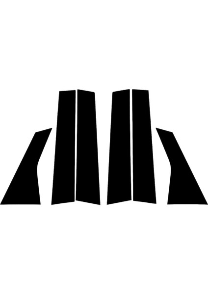 Pencere Ayağı Vinil Yapışkan Honda Accord Sedan 2018-2021 Için Uyumlu Araba Kaplama Dekoratif Sticker Aksesuarları (Yurt Dışından)