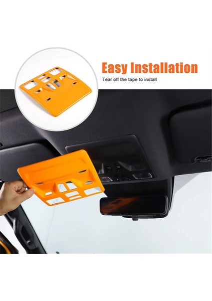 Ford Ranger 2023 2024 Araba Ön Okuma Işığı Çerçeve Kapağı Döşeme Iç Aksesuarlar Turuncu (Yurt Dışından) fırsatları