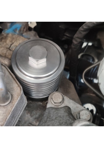 Vw Için Filtre Yuvası Audi Dsg 6 Hız DQ250 Şanzıman Filtre Kapağı Alüminyum Alaşımlı Filtre Kapağı Araba Modifikasyonu (Yurt Dışından) modelleri