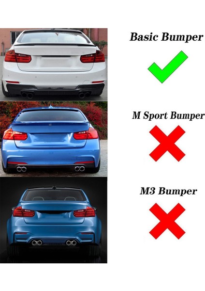 Bmw Için F30 F32 325I 328I 330I 420I 428I 430I Arka Tampon Reflektör Kırmızı Lens 63147382233 63147382234 (Yurt Dışından) modelleri