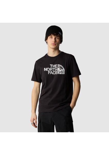 M S/S Woodcut Dome Tee Erkek T-Shirt modelleri