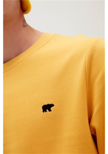 Presage Erkek Sarı Sweatshirt