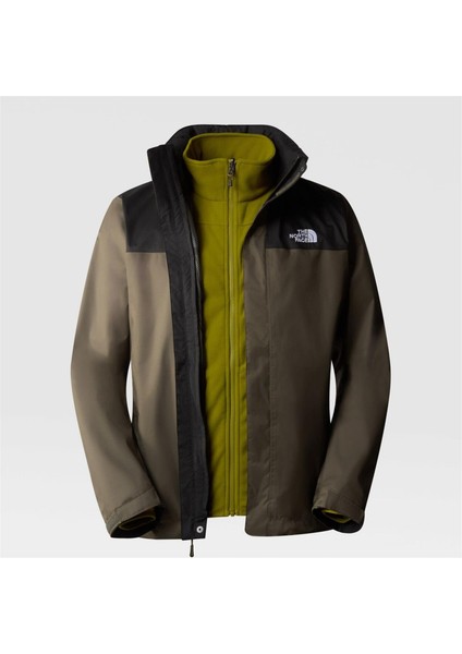 M Evolve Iı Triclimate Jacket - Eu Yeşil Erkek Mont NF00CG55OFV1