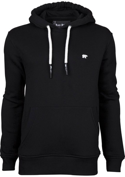 Sımple Hoodıe Siyah Erkek Sweatshirt 20.02.12.019-C01