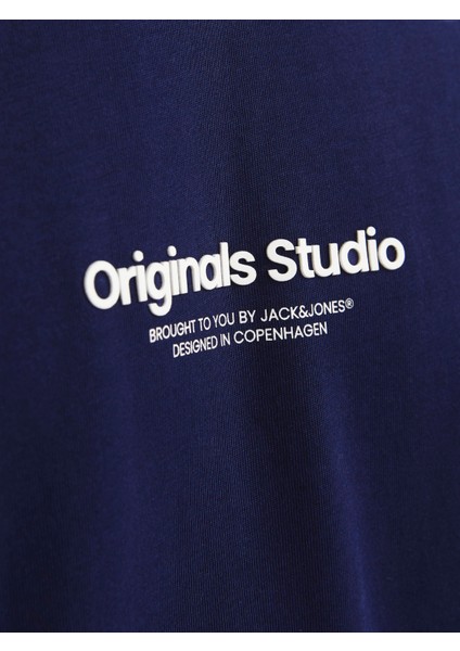 Jorvesterbro Tee Ss Crew Neck Noos Lacivert-1