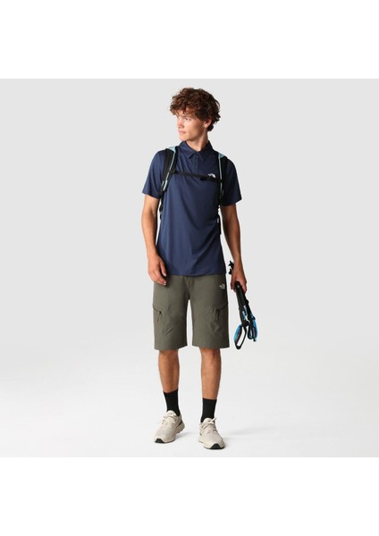 M Tanken Polo - Eu Mavi Erkek T-Shirt NF0A2WAZ8K21