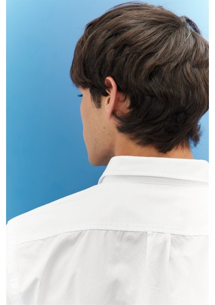 Regular Fit Normal Kesim %100 Pamuk Uzun Kollu Gömlek