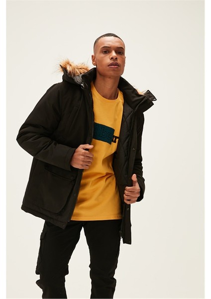 Rock Rabbit Jacket Siyah Erkek Mont 22.02.13.004-C01