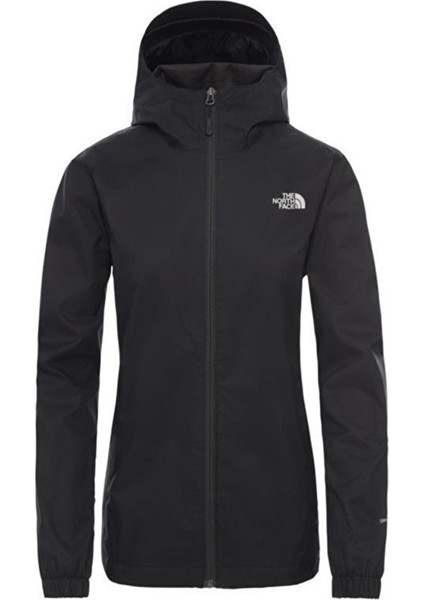 W Quest Jacket - Eu Siyah Kadın Yağmurluk NF00A8BAKU11
