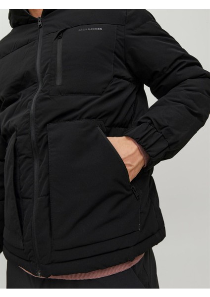 Jcootto Puffer Sn Siyah Erkek Mont 12214648-Black