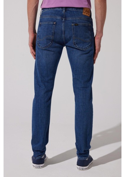 Luke Slim Tapered Fit Normal Bel Esnek Jean Kot Pantolon