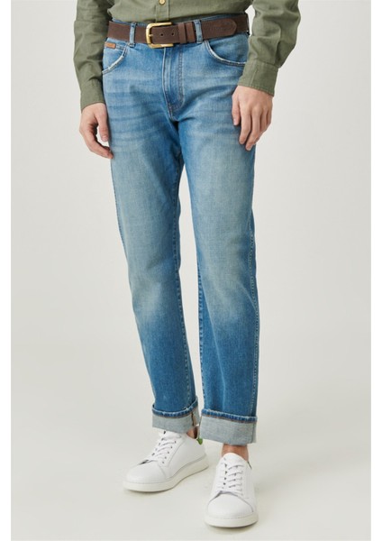 Texas Slim Jean Pantolon Navy