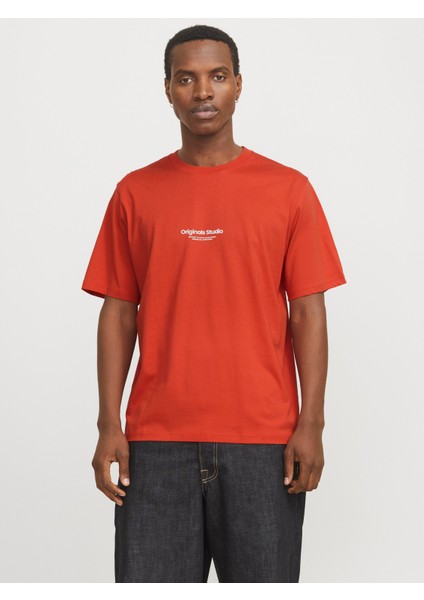 Jorvesterbro Tee Ss Crew Neck Noos Turuncu fırsatları