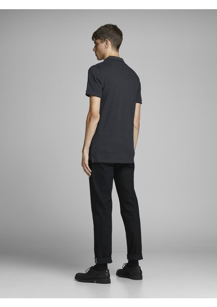12136668 Erkek Jjepaulos Polo Ss Noos T-Shirt Dark Grey Malenge fiyatları