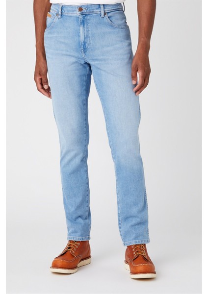 Texas Slim Fit Dar Kesim Normal Bel Mavi Esnek Jean Kot Pantolon