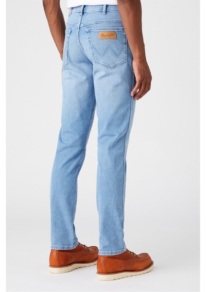 Texas Slim Fit Dar Kesim Normal Bel Mavi Esnek Jean Kot Pantolon