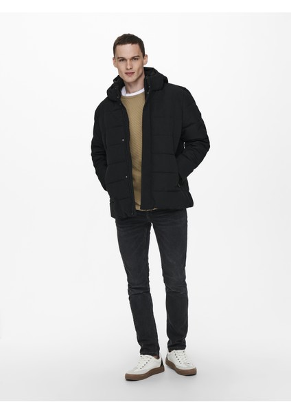 Cayson Puffa Otw Erkek Siyah Mont 22019598-02 modelleri