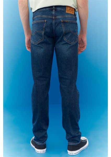 Luke Slim Tapered Fit Normal Bel Esnek Jean Kot Pantolon