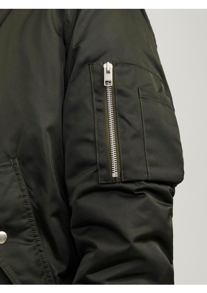 Erkek Jjocean Bomber Ceket 12256857 Haki