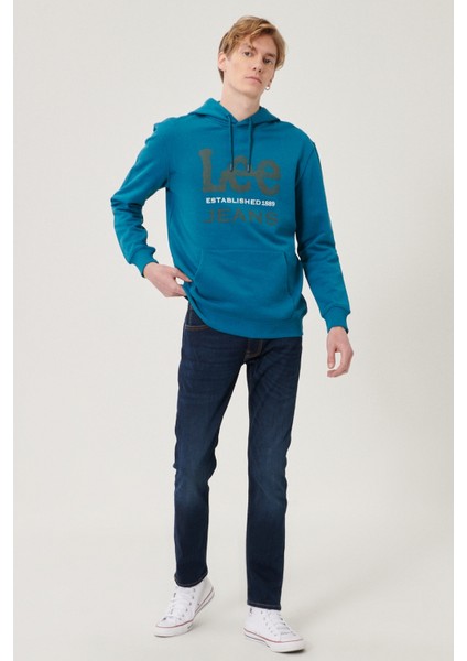 Luke Slim Tapered Fit Normal Bel Esnek Jean Kot Pantolon
