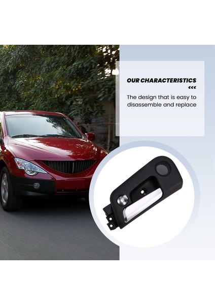 Iç Kapı Kolları Ssangyong Kyron Actyon/sports 2005-2007 Roewe W5 2011-2014 Için Yan Iç Kol 7325031021,B (Yurt Dışından) indirimleri