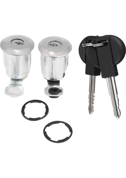 Peugeot Partner Citroen Xsara Berlingo 252522 Için 2 Anahtarlı Kapı Kilidi Seti (Yurt Dışından)