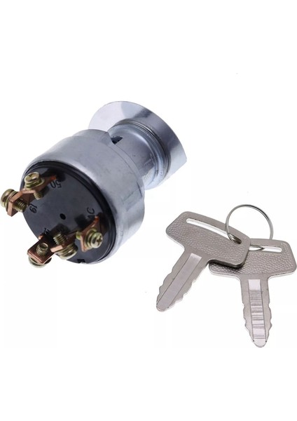 Kubota Traktör B5100 B6100 B7100 D1005 V1505 Için Kontak Anahtarı 66706-55120 1E013-63590 (Yurt Dışından)