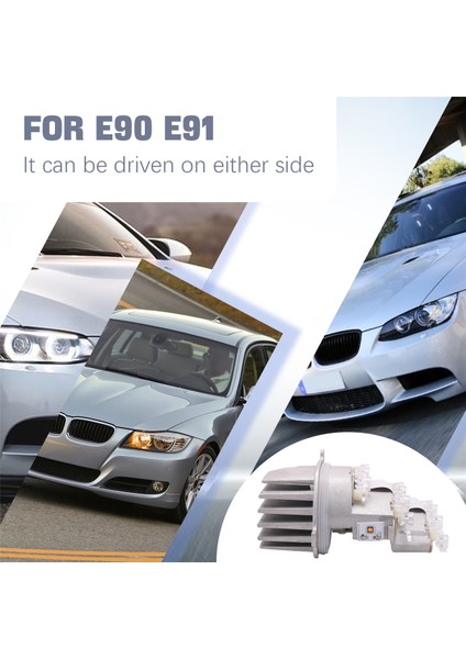 Bmw 3 Serisi E90 E91 2007-2011 Için Araba Farı LED Modülü Yan LED Sinyal Lambası Kaynağı 63127245813 L (Yurt Dışından) fırsatları