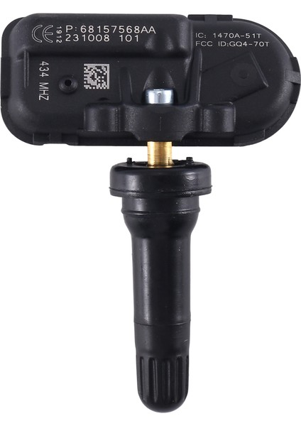 Jeep Dodge Ram 1500 2500 2014-2018 68157568AA Için 4 Adet Tpms Araç Lastik Basıncı Izleme Sensörü (Yurt Dışından)