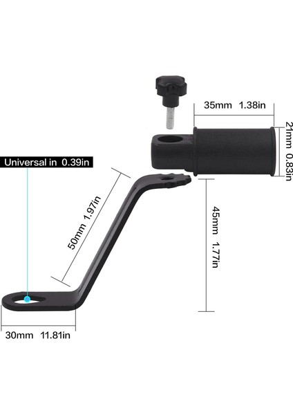 Adet 10MM Cıvata Motosiklet Ayna Uzatma Montajı Cep Telefonu Dönüşümü Uzatma Montaj Braketi Adaptörü 22MM 8/7 Inç Gidon Telefon Tutucusu Için (Yurt Dışından) indirimleri