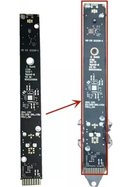 Audi Q3 Sportback 2019-2023 Için Araba Farı Gündüz Farı LED Kartı 83A941475A (Yurt Dışından) fırsatları