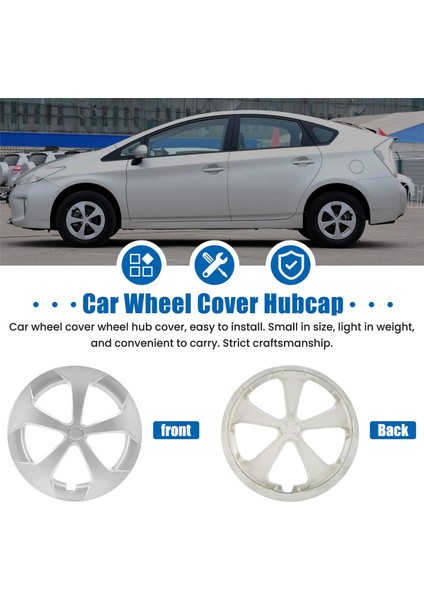 Toyota Prius 2012, 2013, 2014 ve 2015 Için 15 Inçlik Araba Jant Kapağı Göbek Kapağı Değişimi (Yurt Dışından) indirimleri