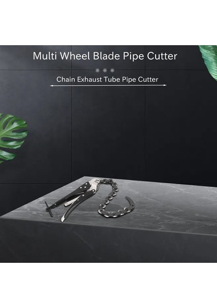 Zincir Egzoz Borusu Boru Kesici Çok Tekerlekli Bıçaklı Kuyruk Borusu Kesici Zincir Kesici Otomotiv Egzoz ve Kuyruk Borusu Zincir Kesici Alet (Yurt Dışından) modelleri