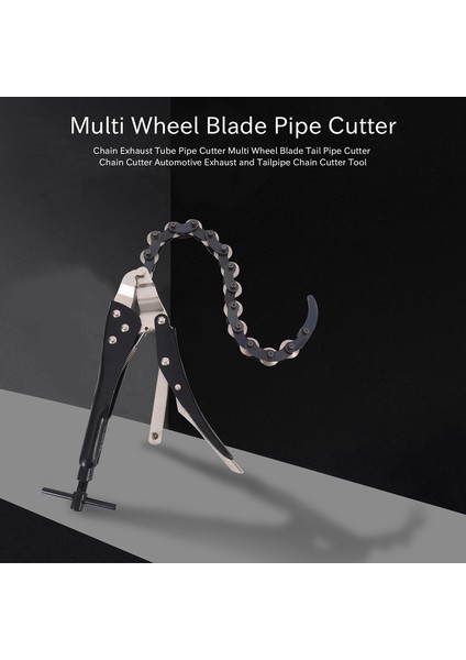 Zincir Egzoz Borusu Boru Kesici Çok Tekerlekli Bıçaklı Kuyruk Borusu Kesici Zincir Kesici Otomotiv Egzoz ve Kuyruk Borusu Zincir Kesici Alet (Yurt Dışından) fırsatları
