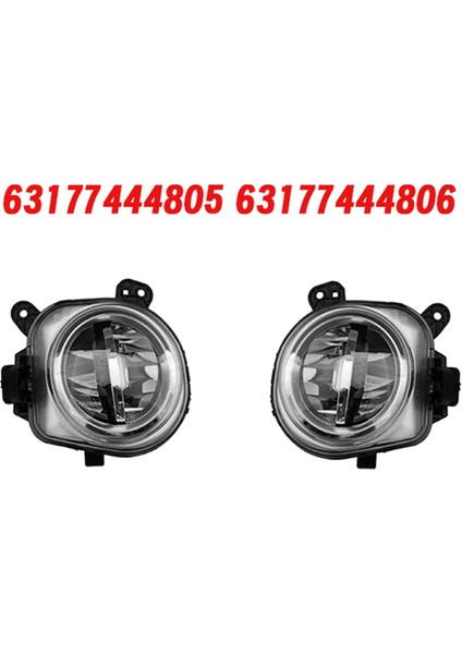 Bmw X2 F39 20I 25I 25IX 20DX 2018-2022 Gündüz Farı 63177444806 R Için Araba Ön Tampon LED Sis Lambası Gündüz Farı (Yurt Dışından) fırsatları
