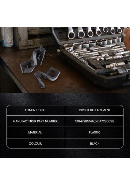 Bmw F30 320I 325I 328D 328I 335I 2012-2018 Için Sol ve Sağ Far Lambası Braketi Tutucu 51647285597 51647285598 (Yurt Dışından) fiyatları